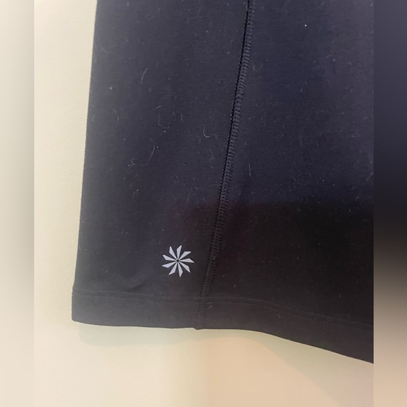 ATHLETA Built in bra tank, T-back, black, Sz M, GUC - Picture 4 of 5